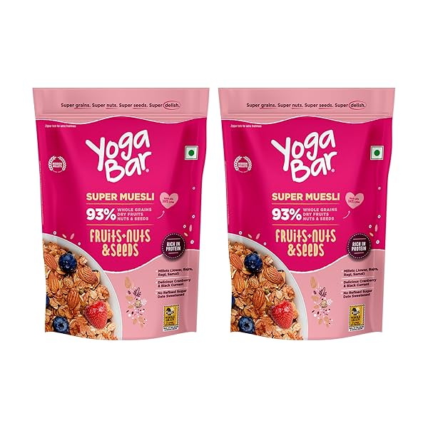 Image of Yogabar Muesli Fruit & Nuts (700g x 2)