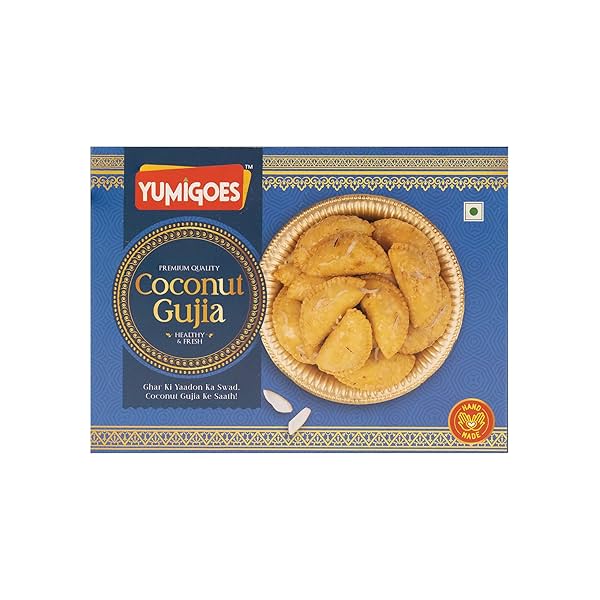 Image of Yumigoes Coconut Gujia 400 GMS