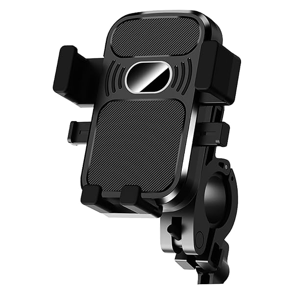 Image of ZEBRONICS BMH100, Bike Mobile Holder, Upto 6.8 inches.