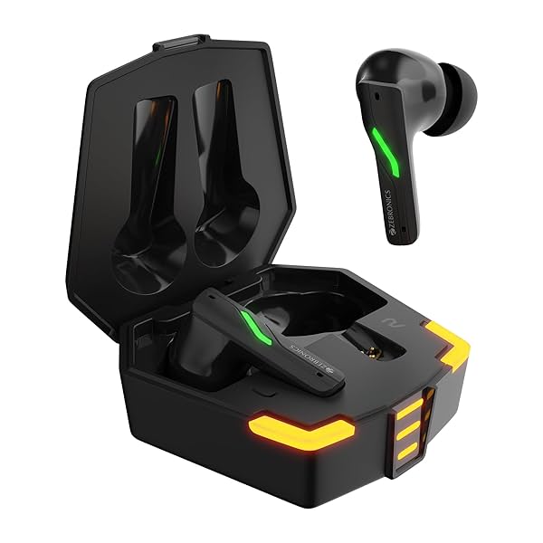 Image of ZEBRONICS Beast in-Ear Wireless Earbuds, 24* Hours Backup