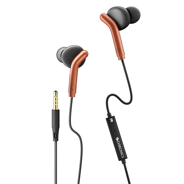 Image of ZEBRONICS Bro 3.5mm Wired Earphones