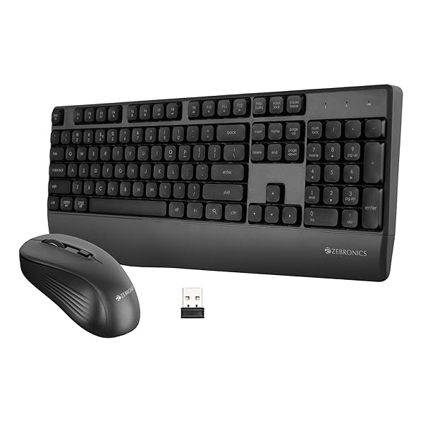 Image of ZEBRONICS Companion 202 2.4GHz Wireless Keyboard