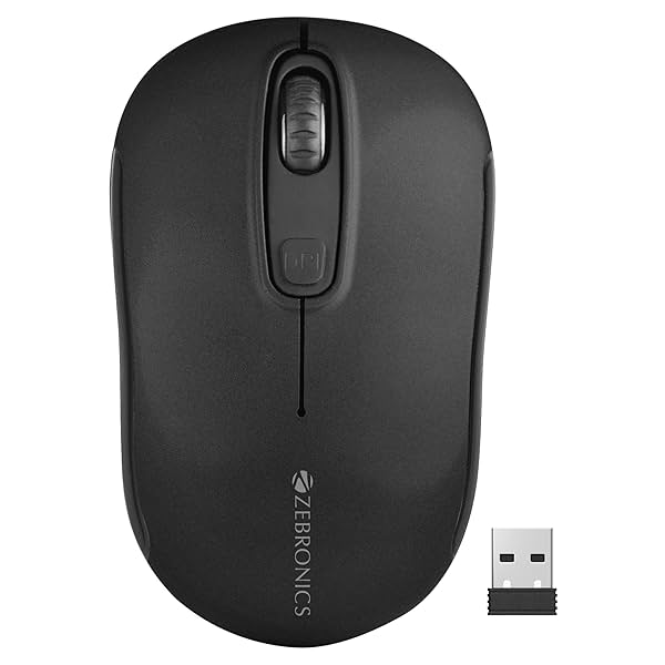 Image of ZEBRONICS Dash Pro 2.4GHz Wireless Mouse Comfortable & Lightweight