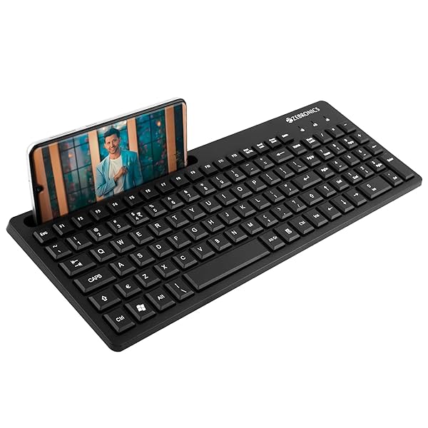 Image of ZEBRONICS K36 Wired USB Keyboard with 106 Keys