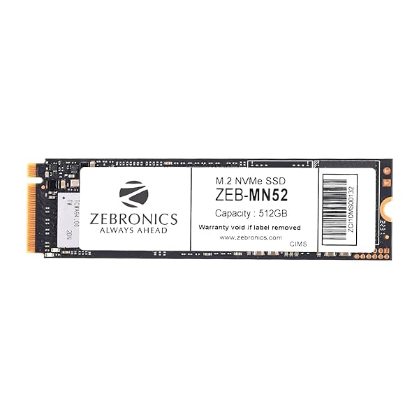 Image of ZEBRONICS MN52 m.2 NVMe (2280) SSD with 512GB Capacity