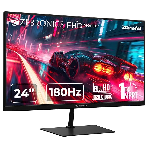 Image of ZEBRONICS N24A 24'' (60.4 cm) Gaming Monitor