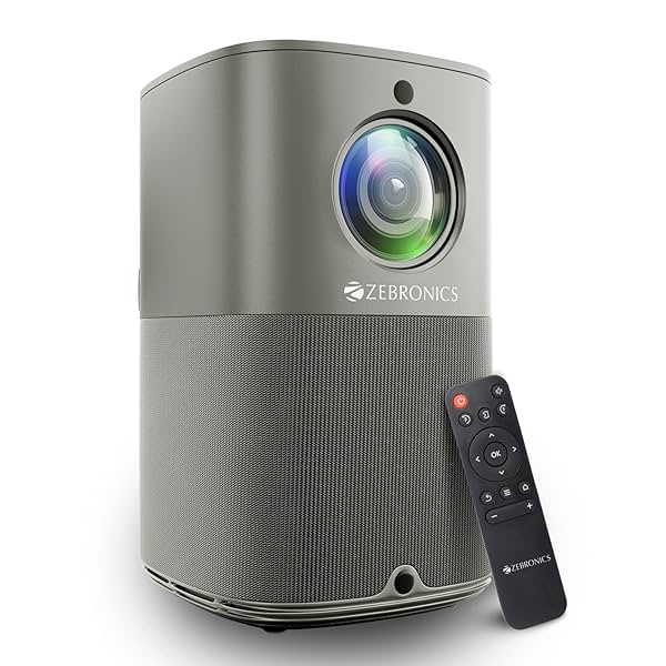 Image of ZEBRONICS PIXAPLAY 18 Smart Vertical Projector 7200 Lumens