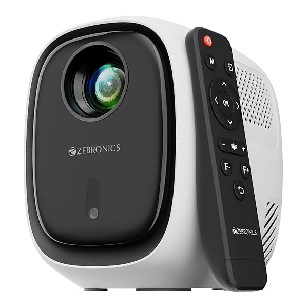 Image of ZEBRONICS PIXAPLAY 53, Smart Vertical Projector