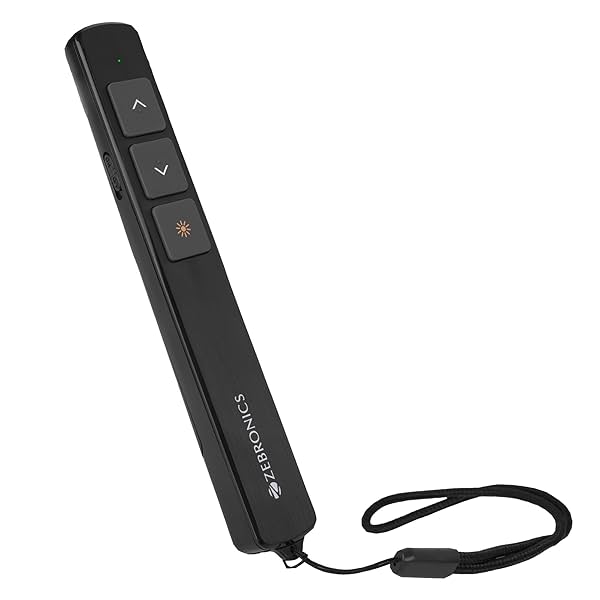 Image of ZEBRONICS PP100, 2.4GHz Wireless Laser Pointer