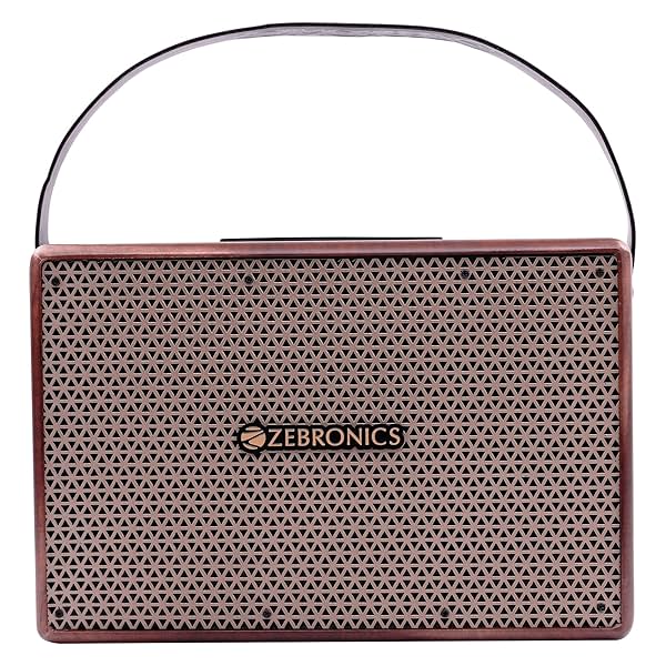 Image of ZEBRONICS SARGAM 20 Watts Portable Wireless Bluetooth Speaker