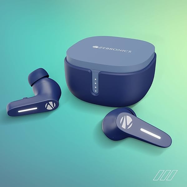 Image of ZEBRONICS Sound Bomb 7 Bluetooth TWS in Ear Earbuds with 40H Playtime