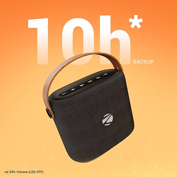 Image of ZEBRONICS Sound Feast 70, Portable Bluetooth Speaker