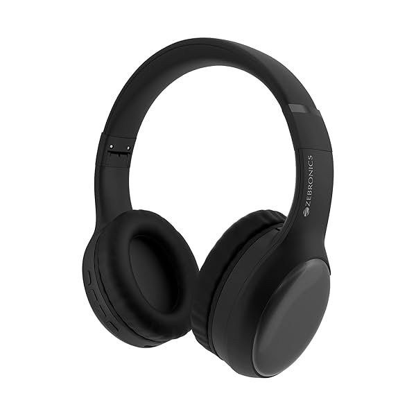 Image of ZEBRONICS Thunder Max Bluetooth Over-Ear Headphone