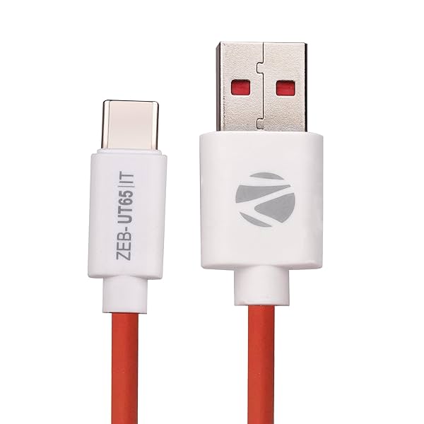 Image of ZEBRONICS UT65 USB-C Cable (65W)