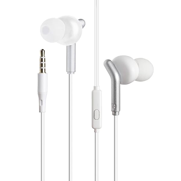 Image of ZEBRONICS Zeb-Bro Wired Earphone (White)