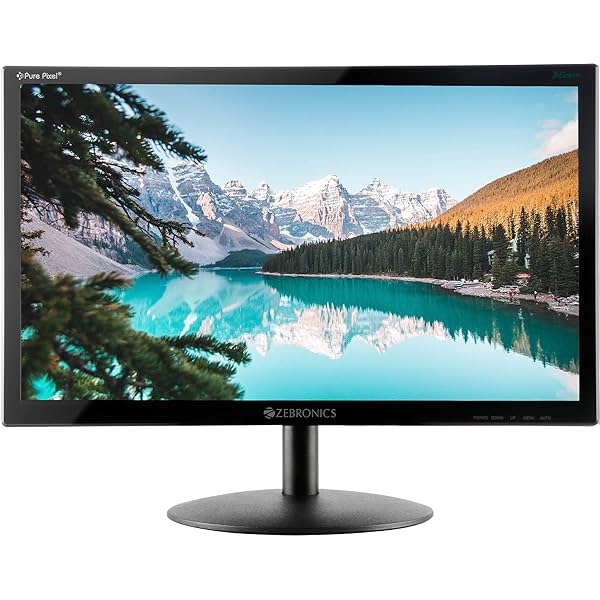 Image of ZEBRONICS Zeb-V19Hd 18.5 Inch (46.99 Cm) Led Monitor with Supporting Hdmi.