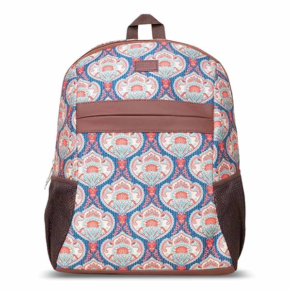 Image of ZOUK Printed Women's Jute Backpack