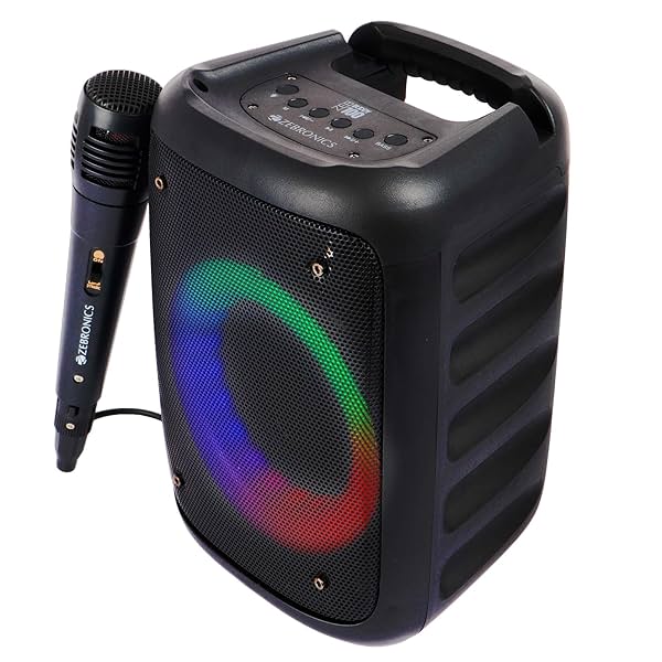 Image of Zebronics Bluetooth Karaoke Speaker (15W RMS)