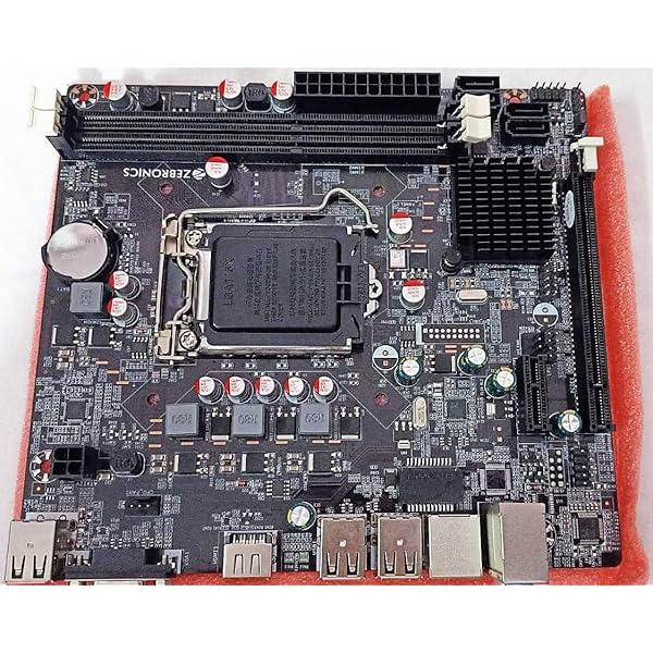 Image of Zebronics H61 Motherboard ATX Intel LGA 1155 Socket