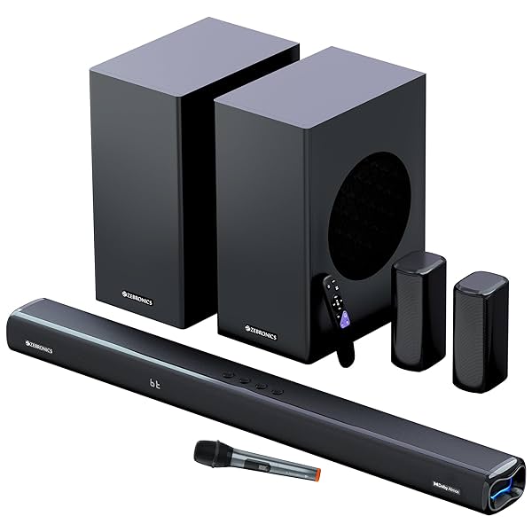 Image of Zebronics Juke BAR 9850 Soundbar, 725 Watts.