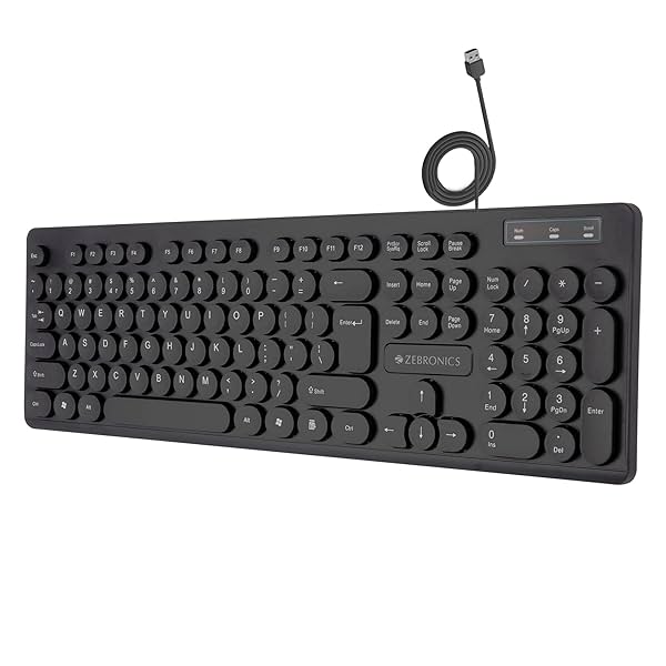 Image of Zebronics K24 Wired USB Keyboard