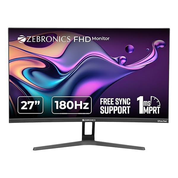 Image of Zebronics ZEB-S27B gaming monitor