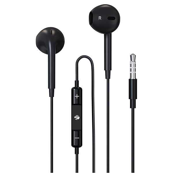 Image of Zebronics Zeb-Buds 30 3.5mm Stereo Wired in Ear Earphone