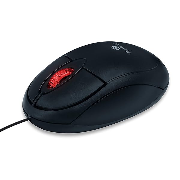 Image of Zebronics Zeb-Rise Wired USB Optical Mouse 