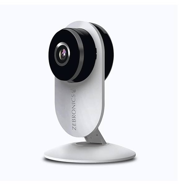 Image of Zebronics Zeb Smart Cam 100 Smart Home Automation WiFi Camera with Remote Monitoring