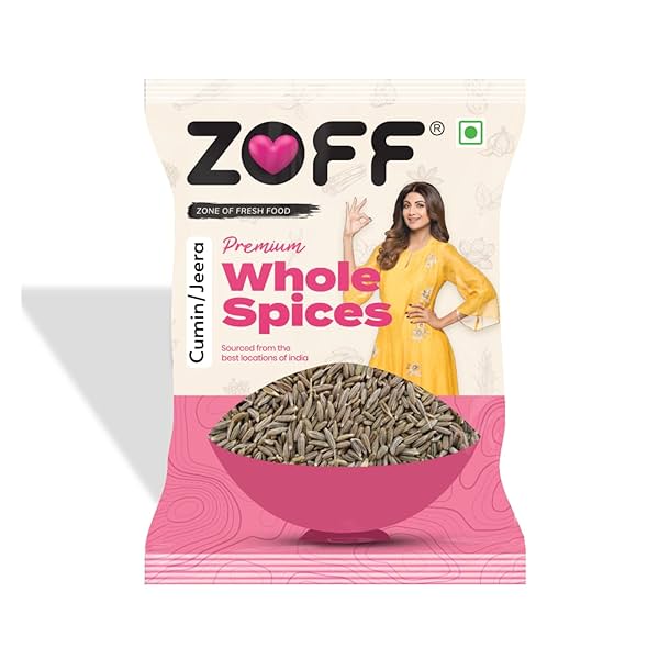 Image of Zoff Whole Cumin Seeds Jeera Whole 500gm.