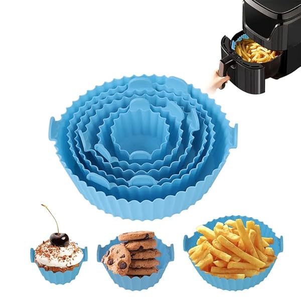 Image of Zulay Kitchen Silicone Coating Pot Basket (6 Pcs)