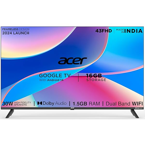 Image of acer 109 cm (43 inches) I Pro Series Full HD Smart LED Google TV