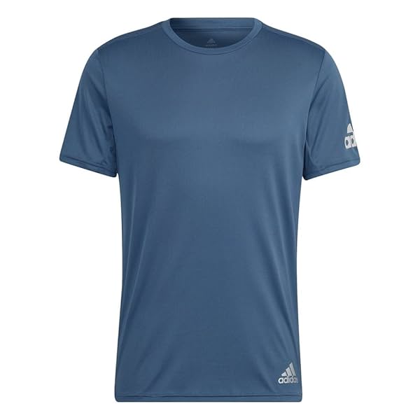 Image of adidas Men's Solid Regular Fit T-Shirt