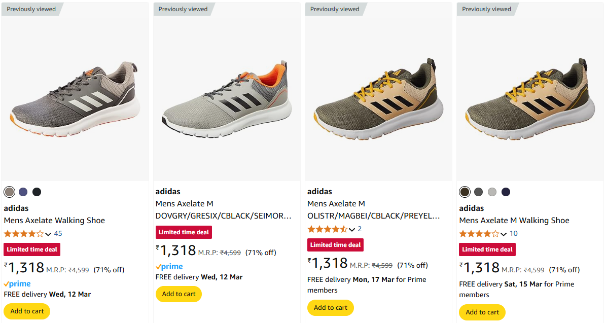 Image of adidas Mens Shoes Minimum 70% Discount