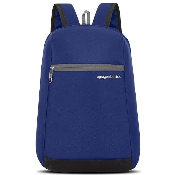 Image of amazon basics 15L Compact Denim Blue Backpack