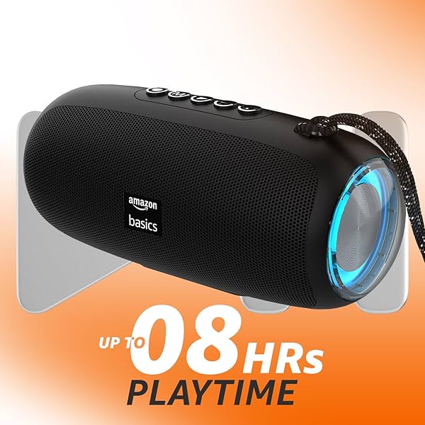 Image of amazon basics B10 10W RMS Bluetooth Speaker with 2000 mAh Battery