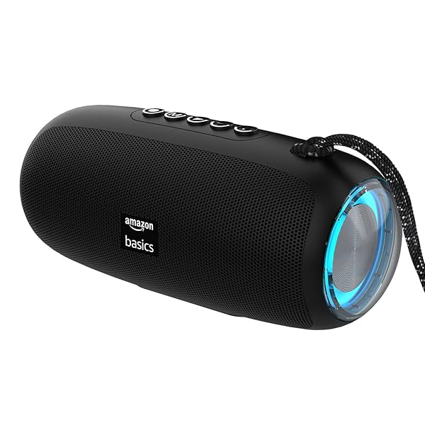 Image of amazon basics B10 10W RMS Bluetooth Speaker with 2000 mAh Battery | 