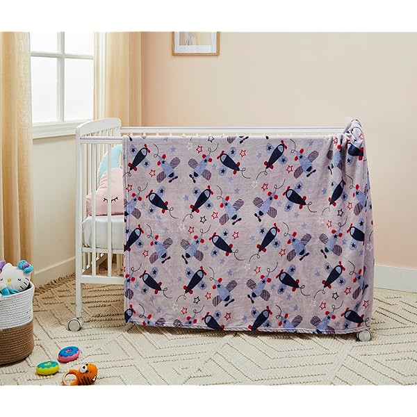 Image of amazon basics Baby Blanket | 240 GSM