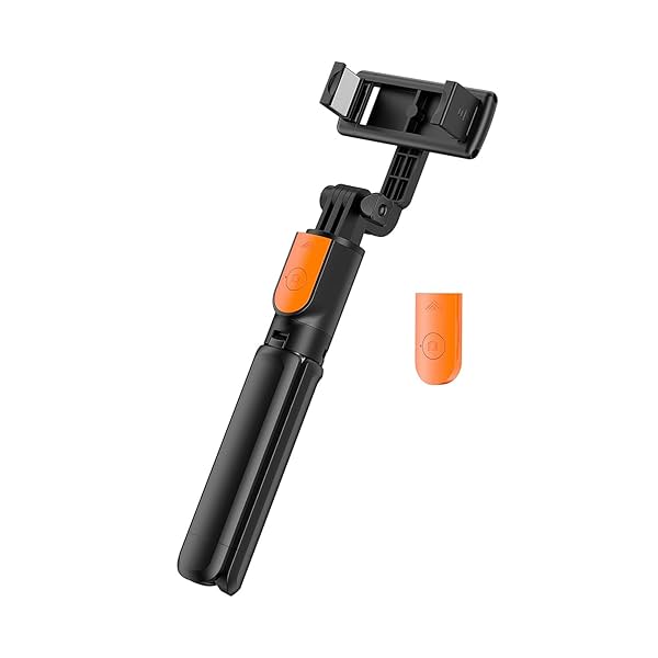 Image of amazon basics Bluetooth-Enabled Extendable Selfie Stick