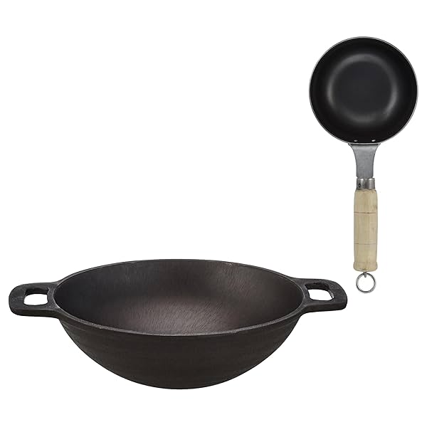 Image of amazon basics Cast Iron Pre Seasoned Pan