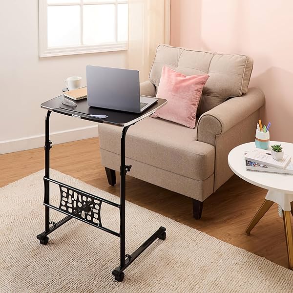 Image of amazon basics Height Adjustable Laptop Table