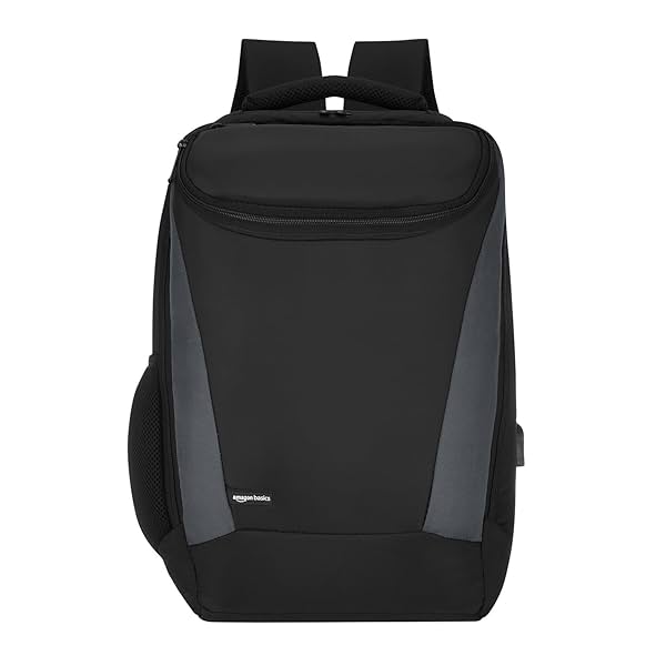 Image of amazon basics Laptop Bag With USB Charging Port for Men & Women |