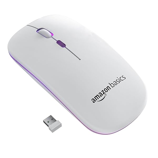 Image of amazon basics Rechargeable Wireless Mouse 