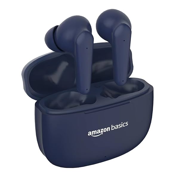 Image of amazon basics TWS in-Ear Earbuds (S94) with Fast Charging up to 40 Hours of Playtime 