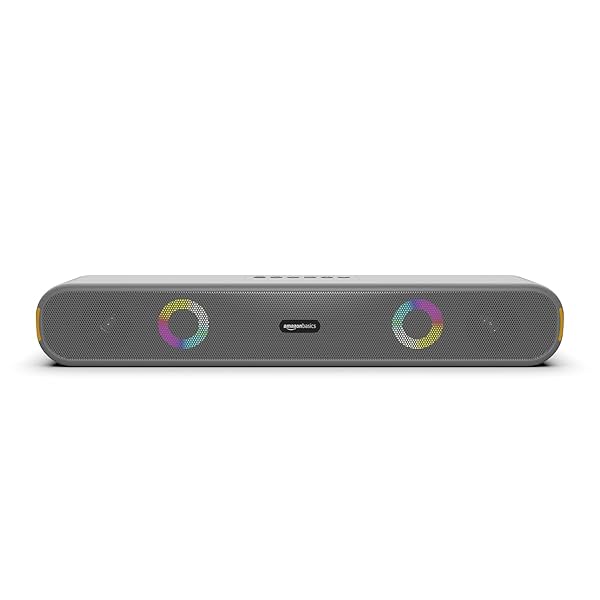 Image of amazon basics X12R 16W Bluetooth Soundbar with 2000 mAh Battery.