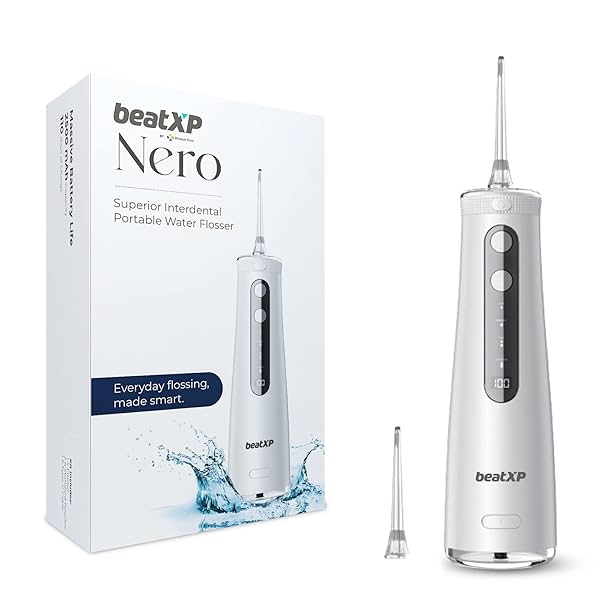 Image of beatXP Nero Water Flosser For Teeth With 250ml Detachable Water Tank