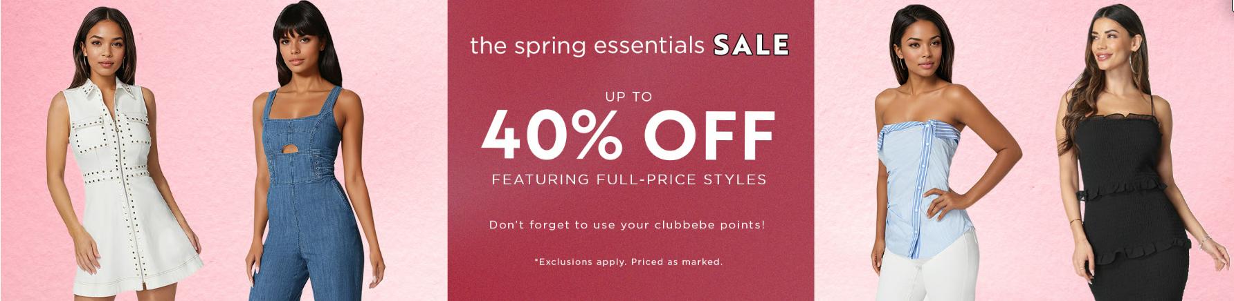 Image of bebe sale : up to 40% off on women's fashion & styles