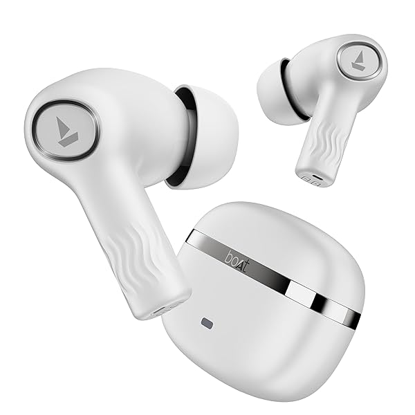 Image of boAt Nirvana Ion, 120HRS Battery TWS in Ear Earbuds Wireless Earphones with mic (Ivory White)