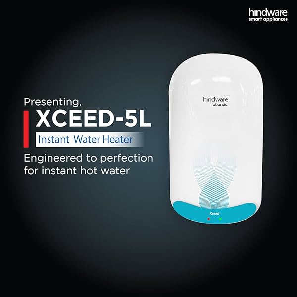 Image of hindware smart appliances Atlantic Xceed 5L 3Kw Instant Water Heater