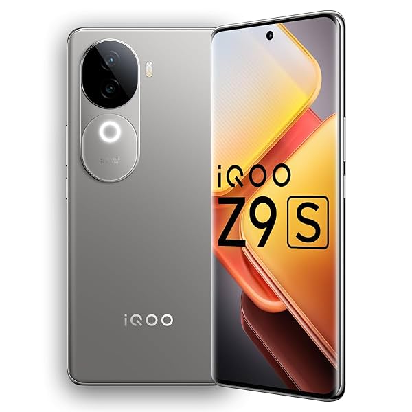 Image of iQOO Z9s 5G (Titanium Matte, 8GB RAM, 128GB Storage) | 120 Hz 3D Curved AMOLED Display |